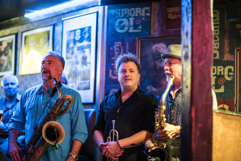 Mark Early, Doug Woolverton, Jimmy Carpenter, 
