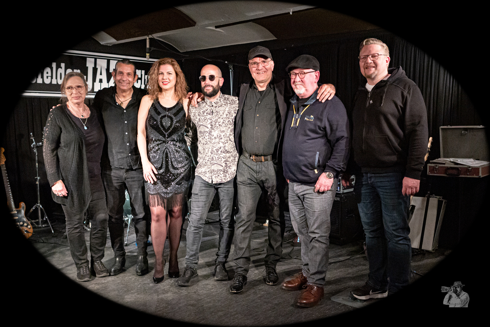 Elena Ley ,  Victor Solana, Carlos Saura, Max Mojo Moritz, 
