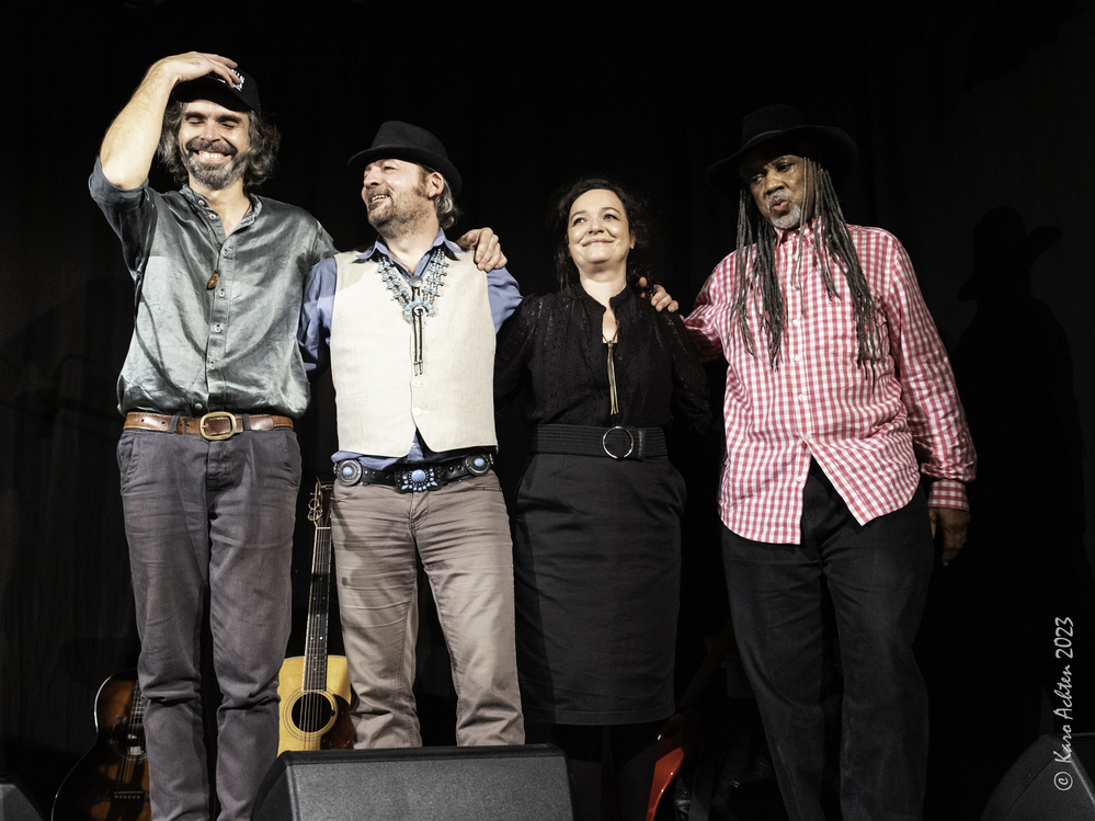 Rainer Baumgartner,  Chris Fillmore, Meena Cryle, Angus Bangus Thomas, 
