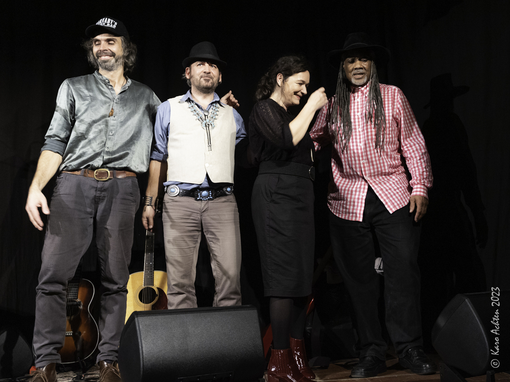 Rainer Baumgartner,  Chris Fillmore, Meena Cryle, Angus Bangus Thomas, 
